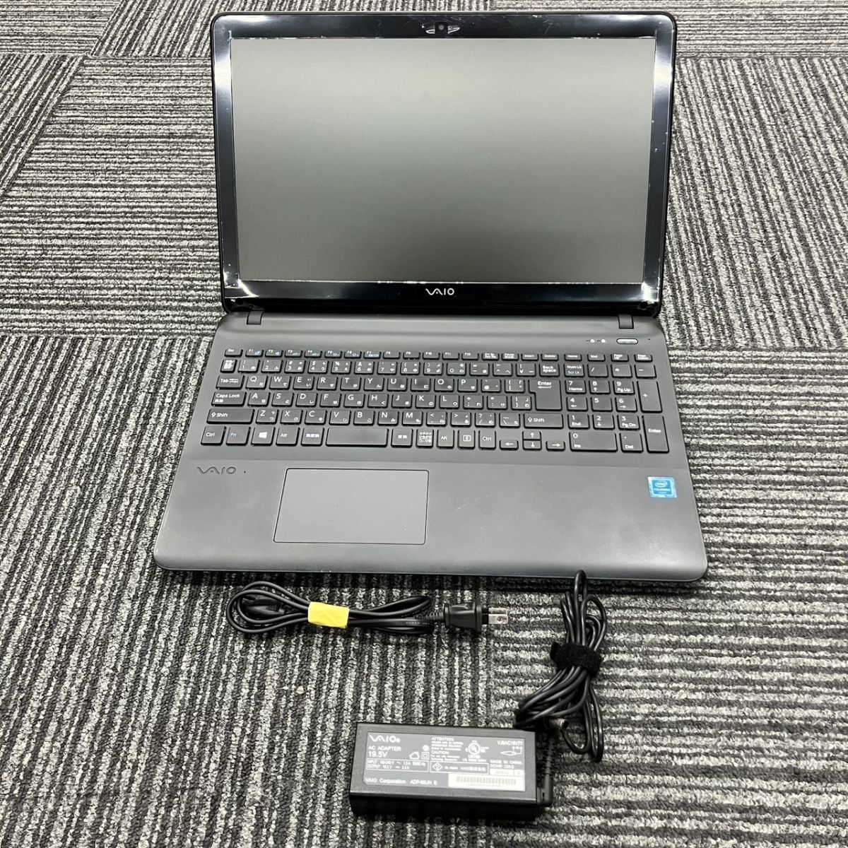 R244-F11-324 VAIO バイオ ノートパソコン Fit 15E mk3 VJF156C11N 15.5型 2017年製 初期化済み 通電確認済み FC拍卖