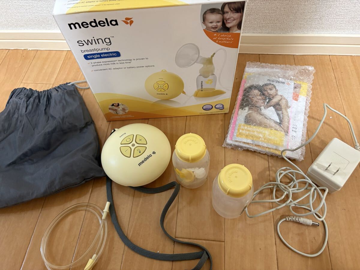 メデラ 電動搾乳器 medela swing Medela 電動搾乳機 搾乳機 搾乳器拍卖