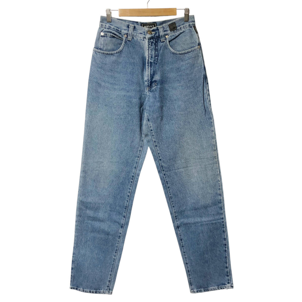VERSACE JEANS COUTURE ヴェルサーチ ジーンズ クチュール デニムパンツ ジーンズ 32 ジップフライ イタリア製 メンズ A29拍卖