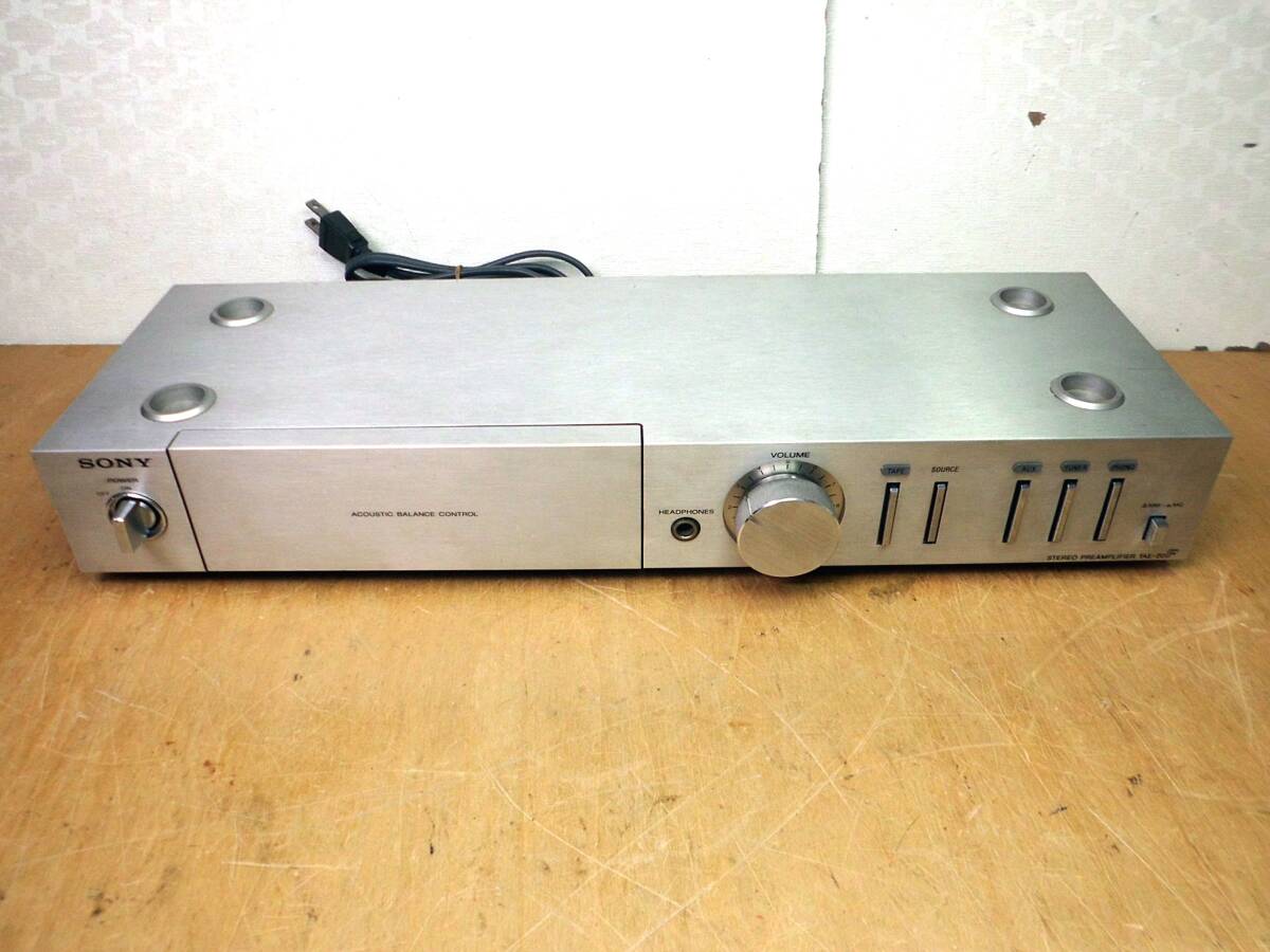 ★即決! ソニー SONY プリアンプ TAE-20F ステレオプリアンプ コントロール・プリアンプ ★ 正常動作品 ★拍卖