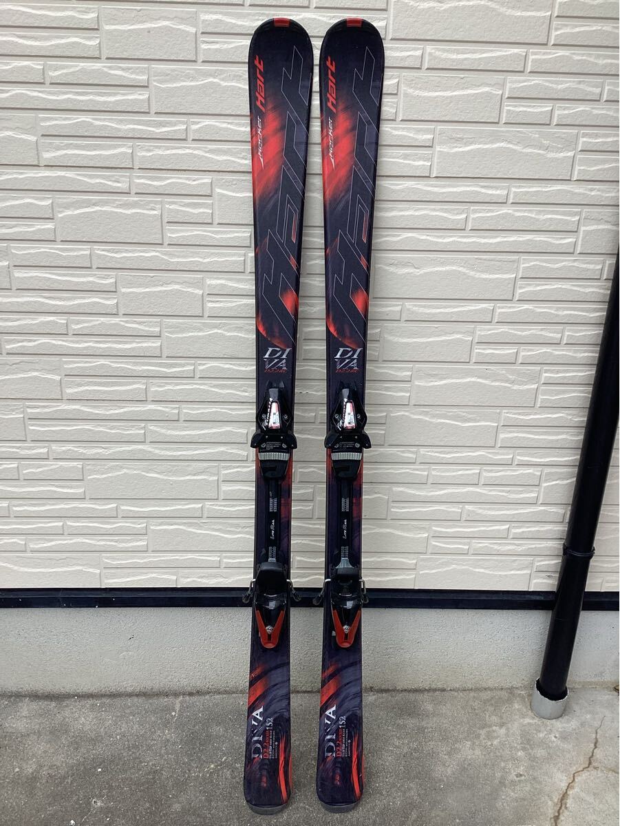 Hart ハート スキー板 LRX 9.0ビンディング付き DIVA D2.2 ROCKER 152cm r19拍卖