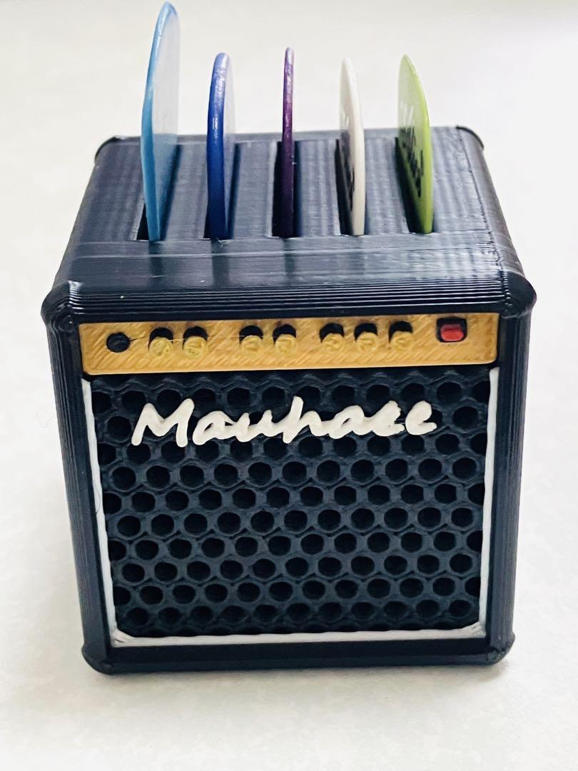 新品 送無★☆アンプ ピックホルダー★ギター ベース ピック ブラック☆★Marshall fender フェンダー ギブソン Gibson 楽器 マーシャル拍卖