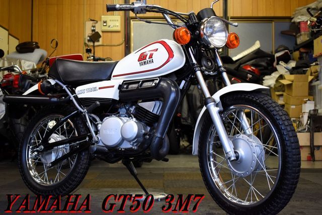 YAMAHA GT50 3M7 ミニトレ 1979年モデル 実走行5,600㎞ レストア済み Newペイント 新品スポーク張替え 機関程度良好キック始動OK E/G絶好調拍卖