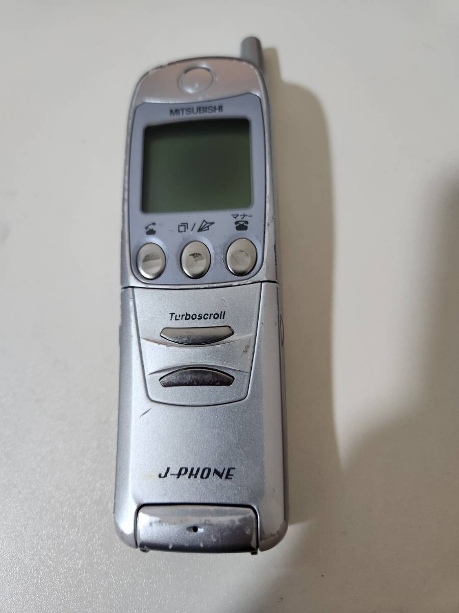 y147 当時物 携帯電話 ジャンク J-PHONE J-D01 三菱 ガラケー拍卖