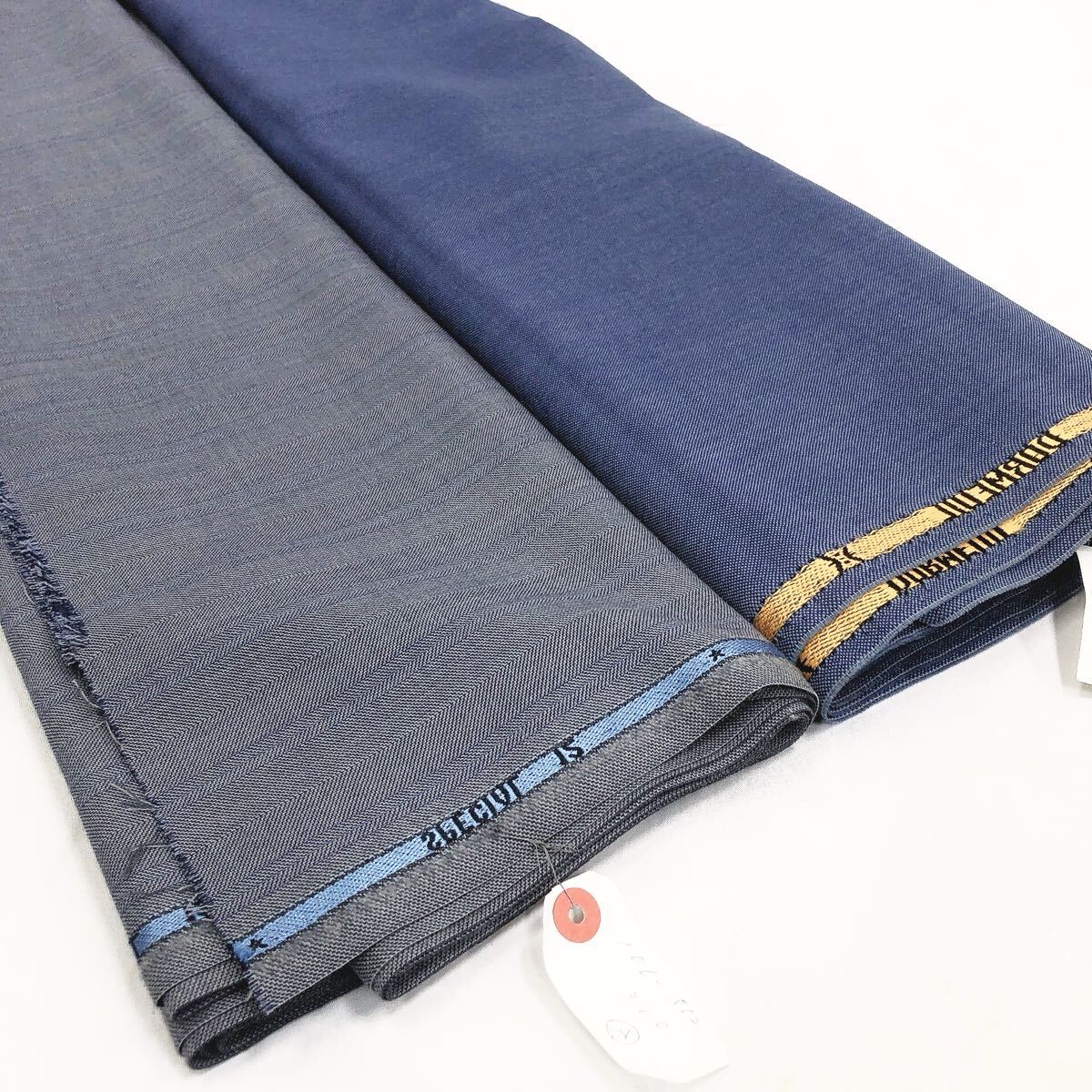 2220221 11/未使用長期保管品 DORMEUIL ドーメル 2.8M 1170g/ドーメル スペシャル12 3.0M 1104g/スーツ生地 高級生地 英国製 はぎれ 生地 拍卖