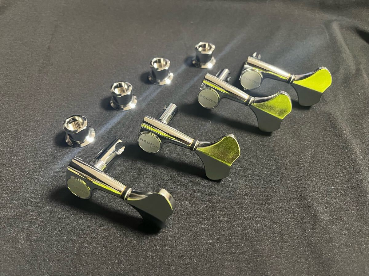 一個40g GOTOH 軽量ベースペグ GB350 左4連 クローム ゴトー RES-O-LITE シリーズ拍卖