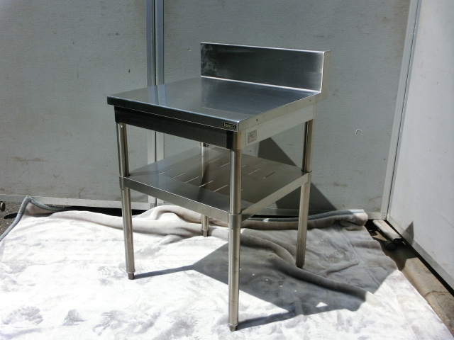 4025P◇tanico タニコー 作業台 調理台 TXA-WT-60 サイズ(約):幅60cm×奥行60cm×高さ95cm 厨房器具◇中古拍卖