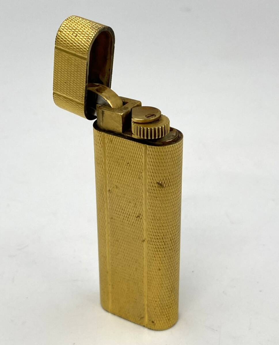※ Cartie カルティエ ガスライター ゴールド色 着火未確認 喫煙具 中古 ジャンク扱いで拍卖
