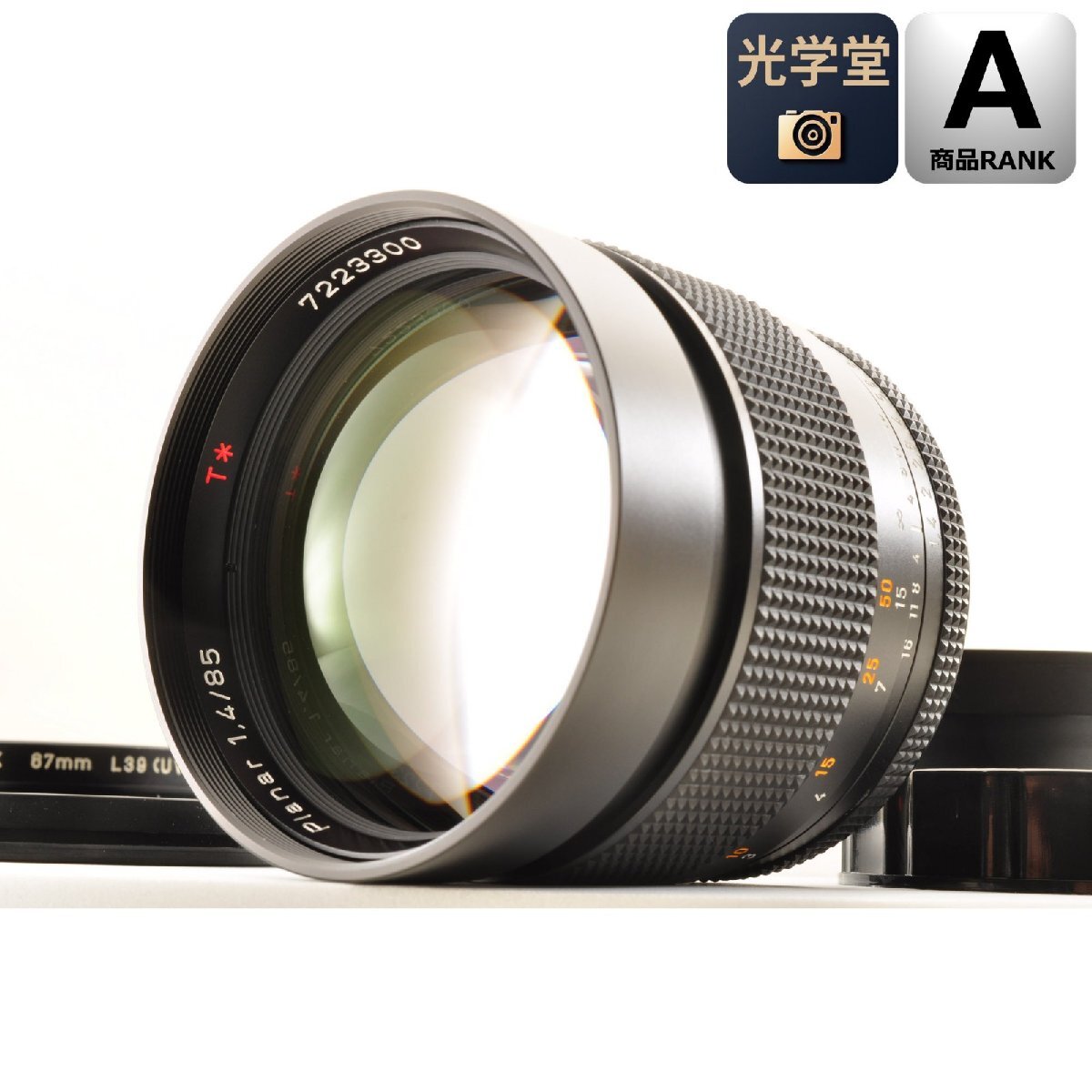 Contax Carl Zeiss Planar 85mm f/1.4 MMJ 単焦点 MFレンズ 交換レンズ コンタックス拍卖