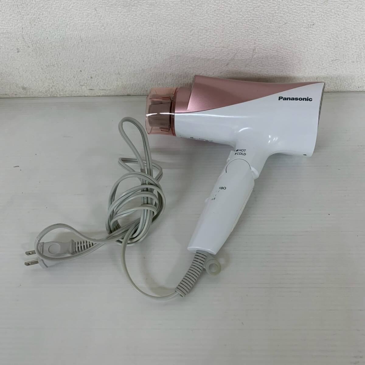 【1円スタート】パナソニック ヘアドライヤー EH-NE6A ドライヤー ピンク×ホワイト 生活家電 1200W HY3171拍卖