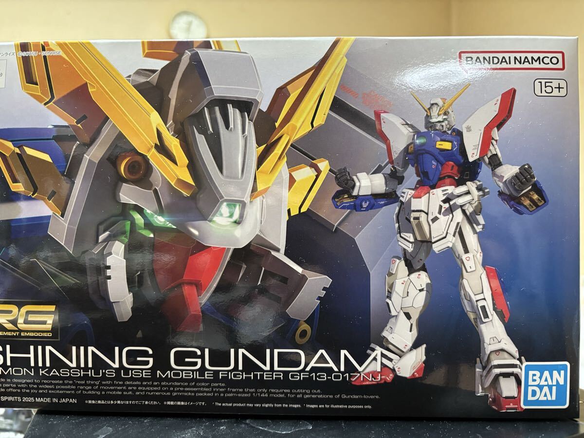 【未開封・新品同様・箱美品】RG 1/144 シャイニングガンダム(機動武闘伝Gガンダム) バンダイ ガンプラ拍卖
