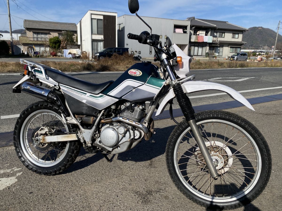 ヤマハ セロー225WE DG08J 実動 書類付き 林道 エンデューロ 終末ツーリング 通勤 通学 レストア カスタムベースにも拍卖
