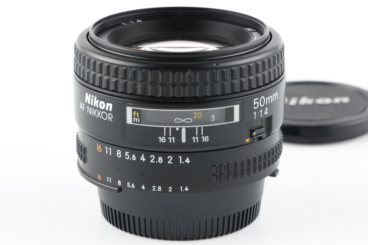 【かめらや】4771 Nikon AF NIKKOR 50mm F1.4 単焦点 標準レンズ Fマウント拍卖
