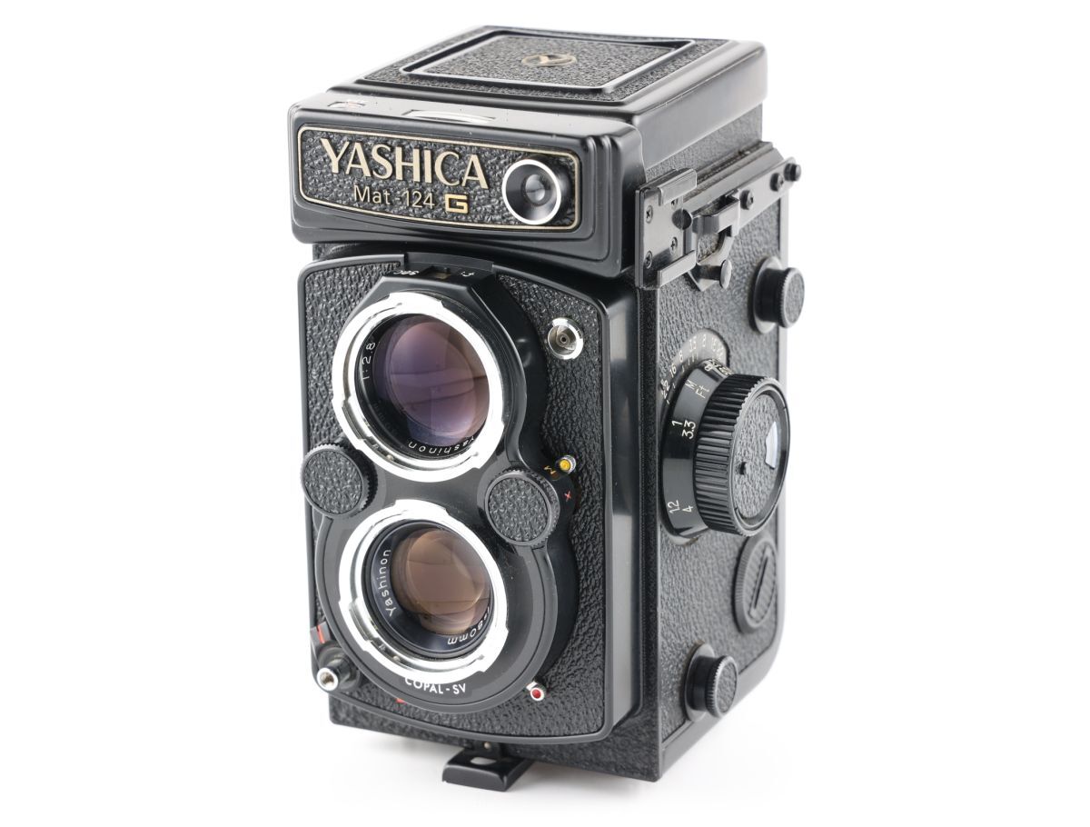 【かめらや】4696 ジャンク品 YASHICA Mat-124 G Yashinon 80mm F3.5 二眼レフ拍卖