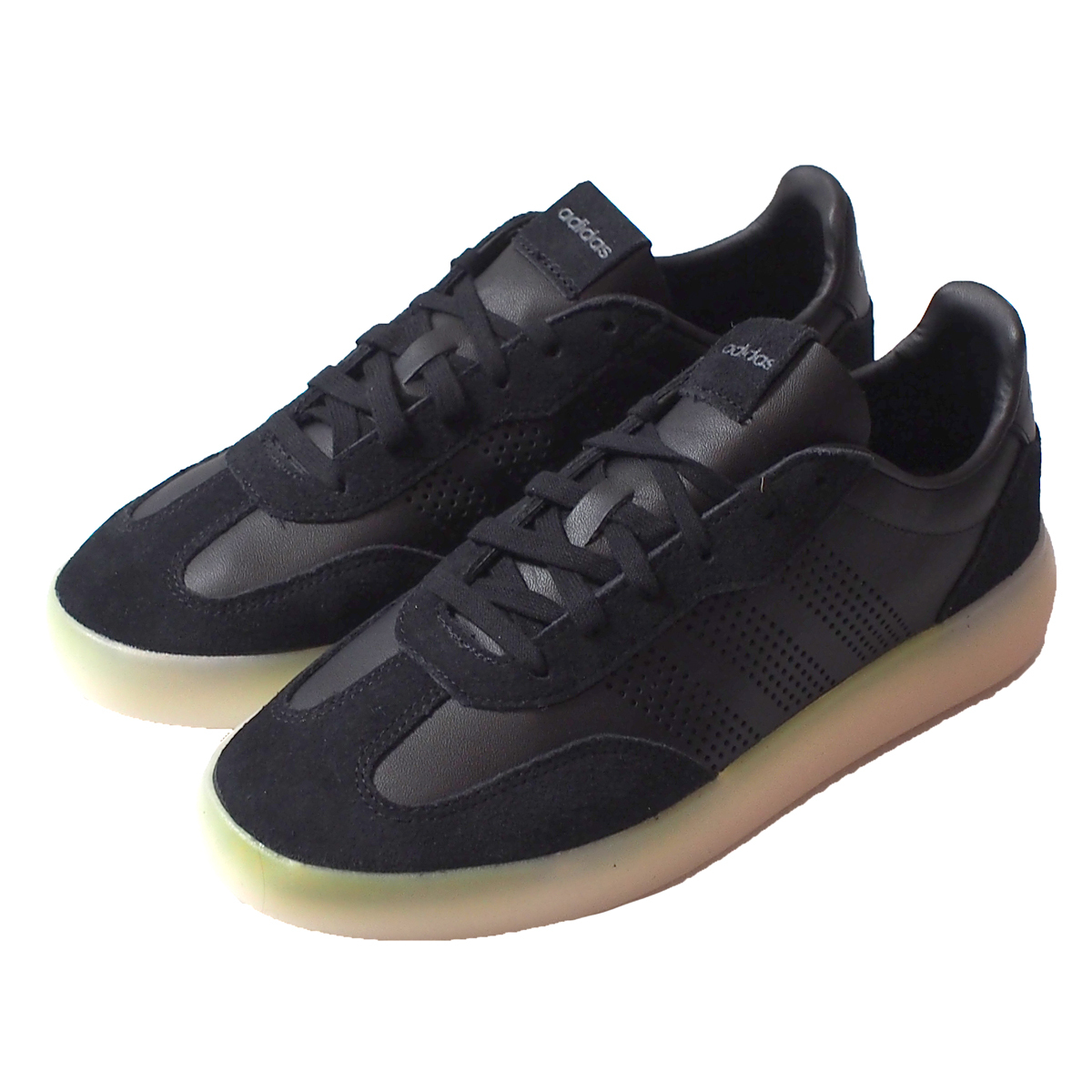 新品 adidas アディダス メンズ シューズ 27cm 【FA268C】 BARREDA DECODE スニーカー 靴 カジュアル 黒 ブラック拍卖