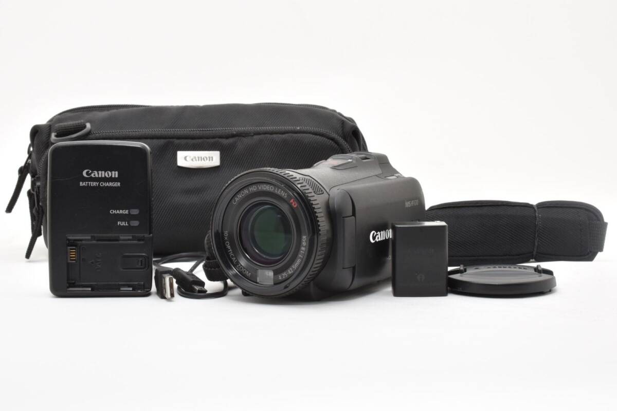 Canon キャノン iVIS HF G10 ブラック /3042動作OK 返金保証拍卖