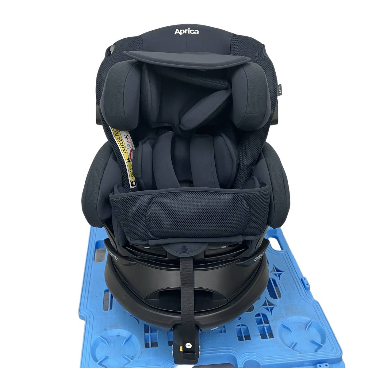 Aprica 2161019 アップリカ フラディア グロウ ISOFIX セーフティープラス チャイルドシート ウェーブブルー 美品 Y11122599拍卖
