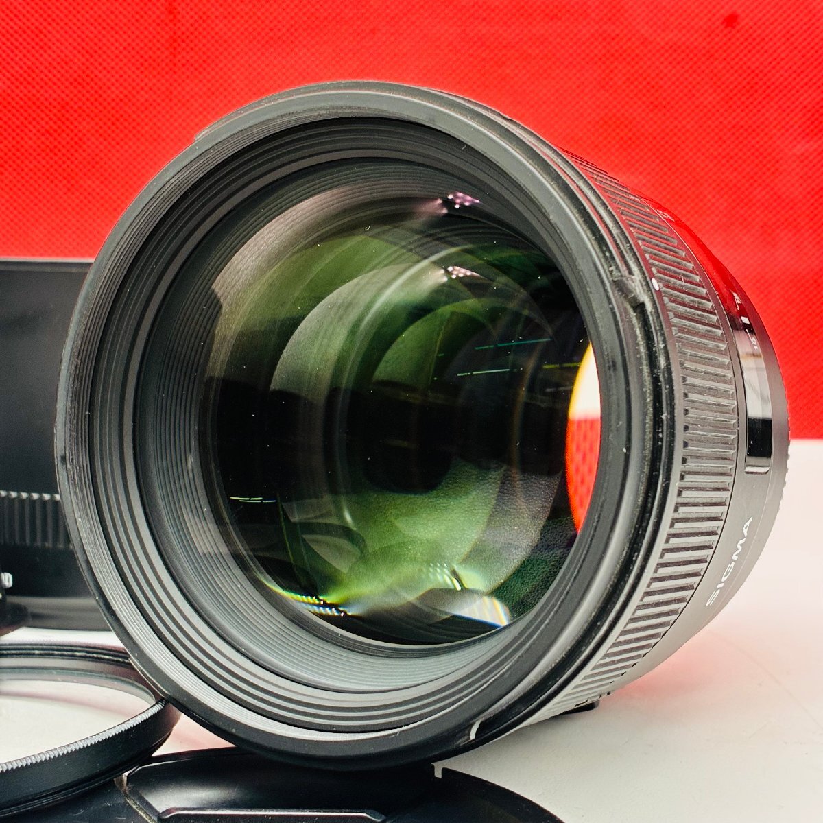 P14 防湿庫保管品 使用数回 SIGMA 85mm F1.4 DG HSM カメラ レンズ 動作品 1円スタート Canon用 キャノン シグマ拍卖