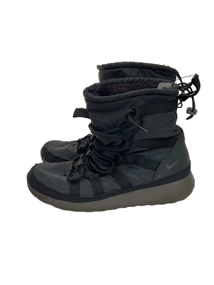 NIKE◆WMNS ROSHERUN HI SNEAKERBOOT/ウィメンズローシランハイスニーカー/グレー/26.5cm/拍卖