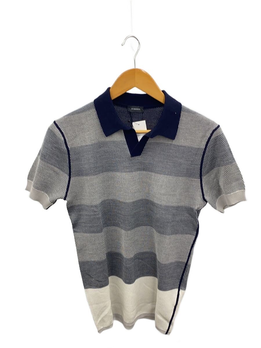 JIL SANDER◆ポロシャツ/44/-/マルチカラー/ボーダー拍卖