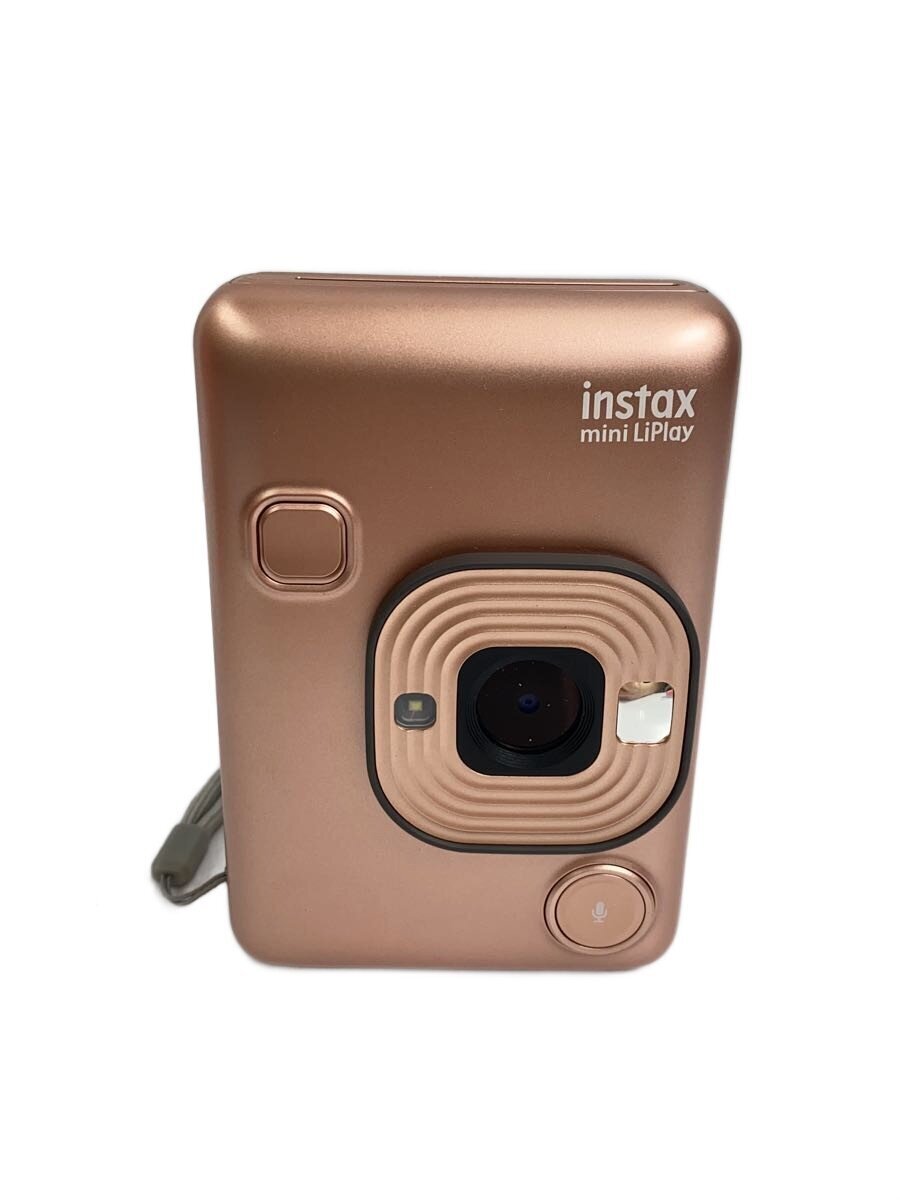 FUJIFILM◆コンパクトデジタルカメラ instax mini INSTAX MINI LIPLAY BLUSH GOLD拍卖