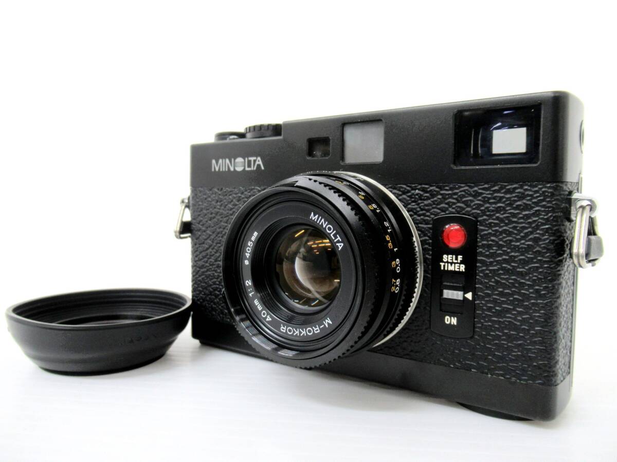 【MINOLTA/ミノルタ】卯②27//CLE/M-ROKKOR 40mm 1:2拍卖