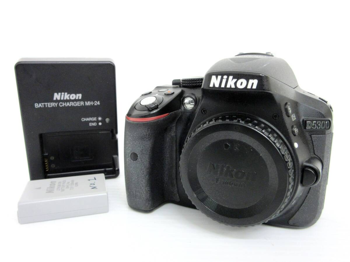 【Nikon/ニコン】卯④44//D5300 ボディ/充電器/バッテリー/防湿庫保管拍卖