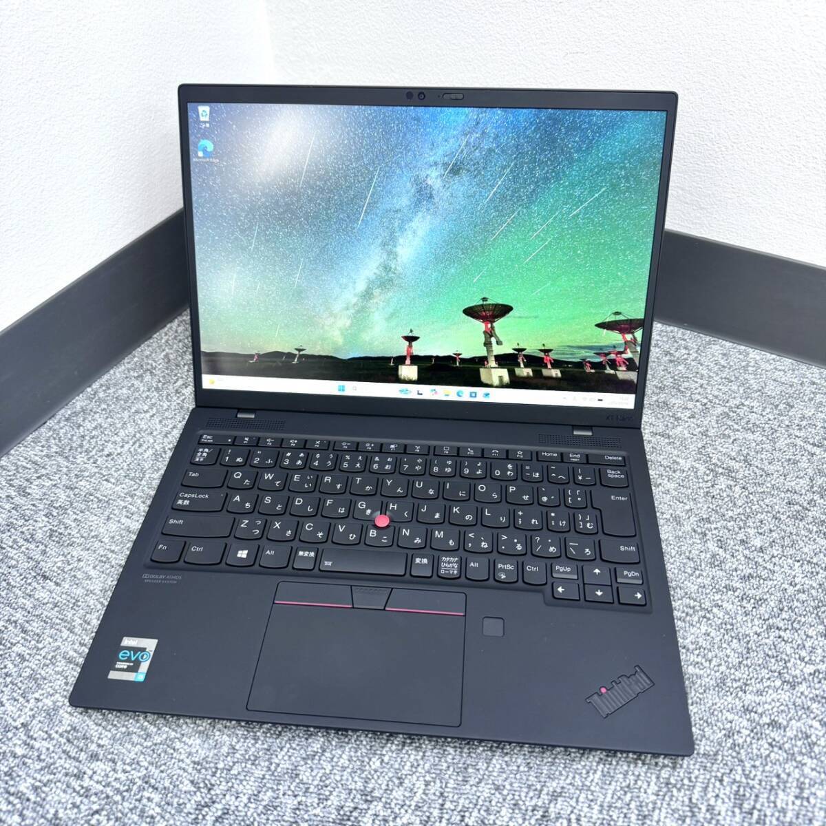 【美品/高性能】Lenovo ThinkPad X1 Nano Gen1 i5 1130G7 第11世代 メモリ 16GB SSD 512GB 13型 Windows11 Pro office2024拍卖
