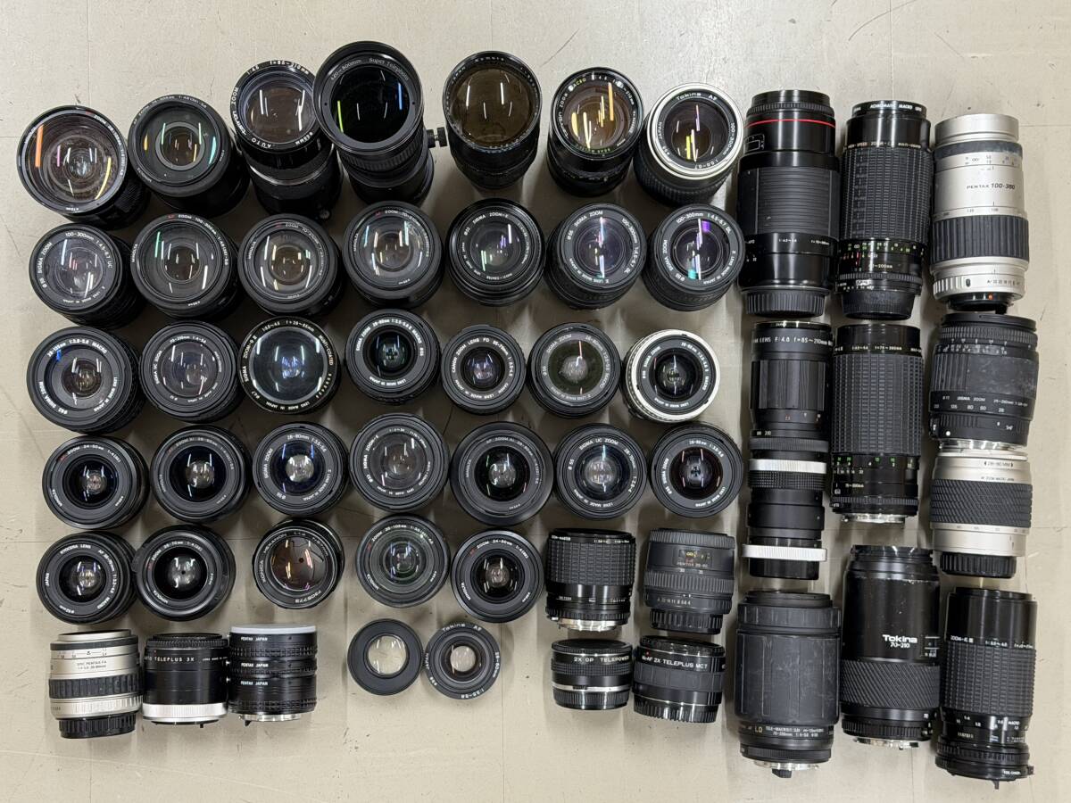 【大量約55本】 ブランド多数 中古レンズ 大量 まとめ ジャンク P106拍卖