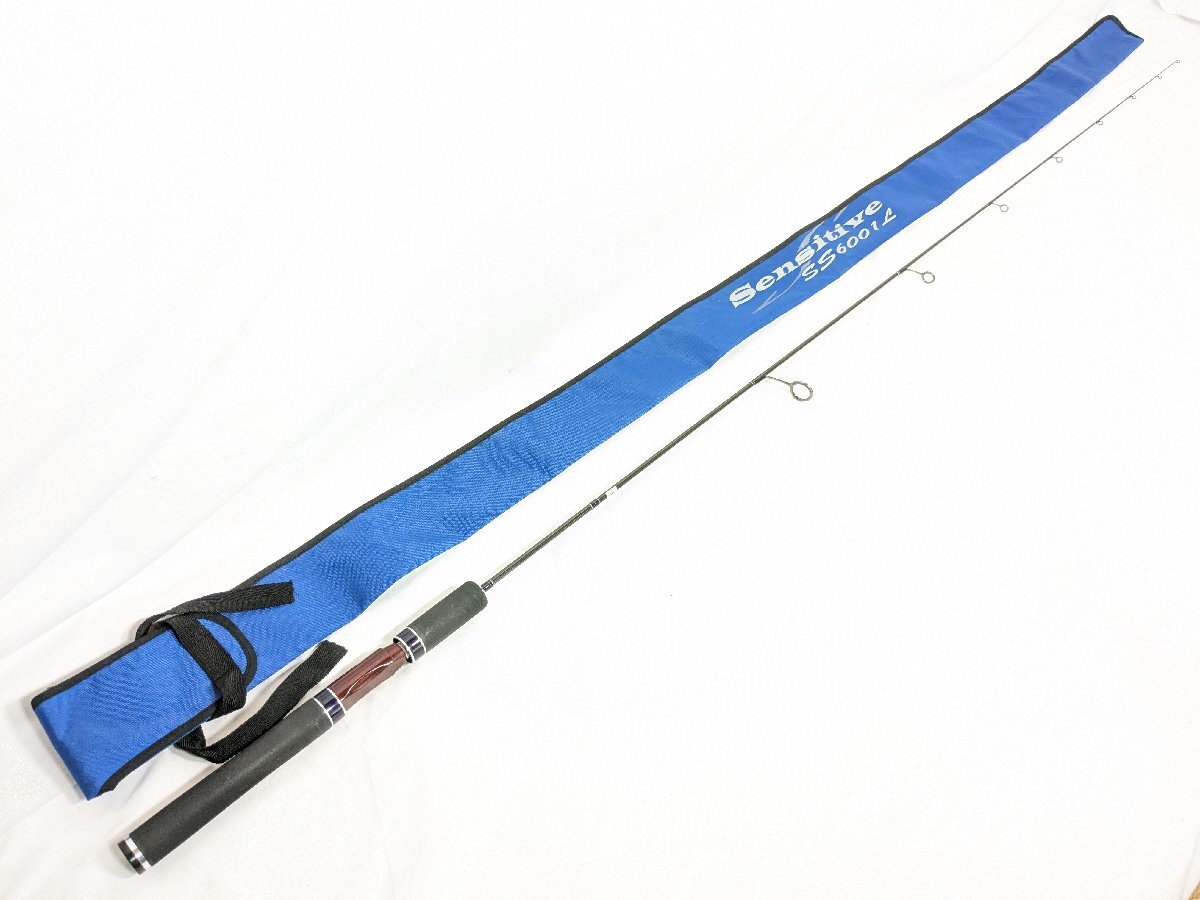(管42632)良品 スタジオミネギシ センシティブ タイプS SS6001L エリアトラウトロッド スピニング拍卖