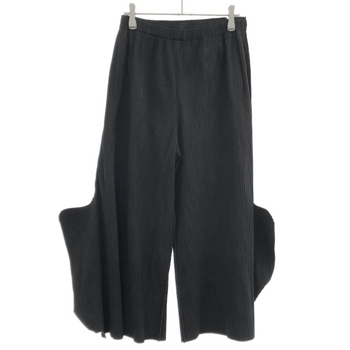 me ISSEY MIYAKE ミーイッセイ ミヤケ 25SS プリーツデザインワイドパンツ MI52KF377 ブラック F IT9QXHVHS7EC拍卖