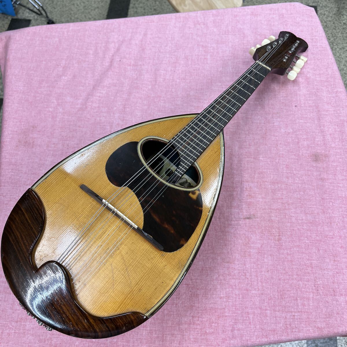 KUNISHIMA マンドリン NM-8 中古 1967年3月 製造 ハードケース付拍卖
