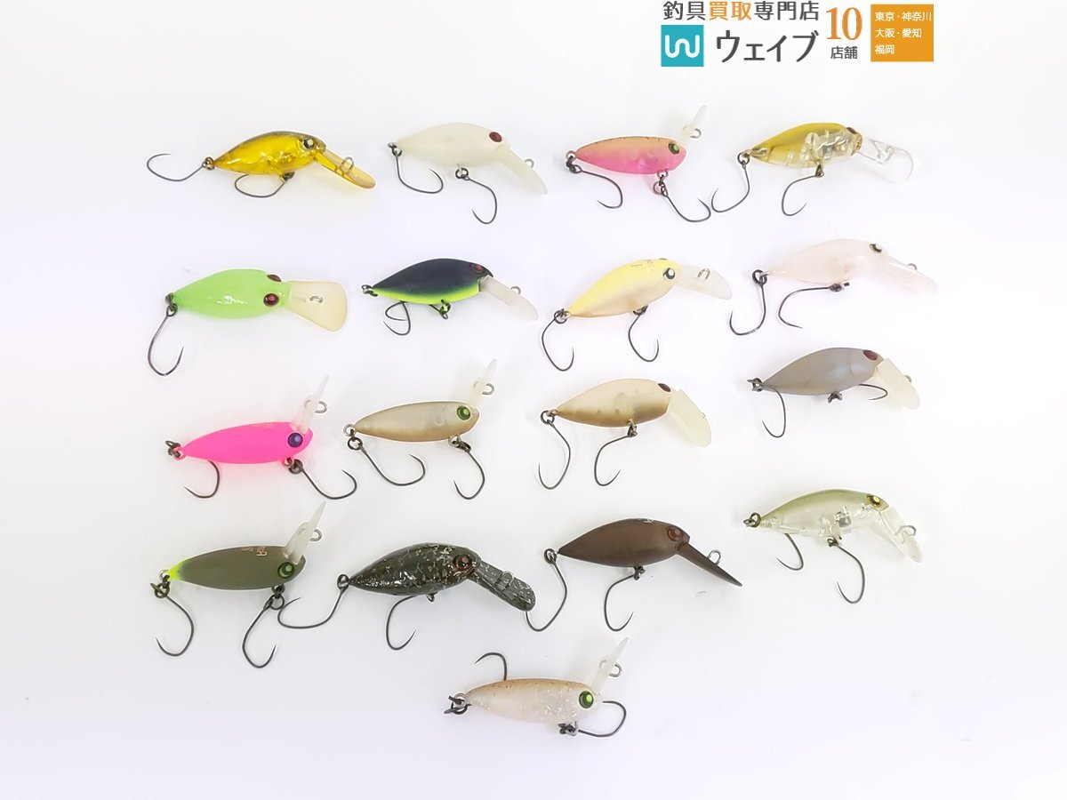 ロデオクラフト ウッサ S・モカ DR SS・モカ DR F・モカ FII アカサカ 等 有頂天 1091 オリカラ エリアトラウト 管釣り 計17個拍卖