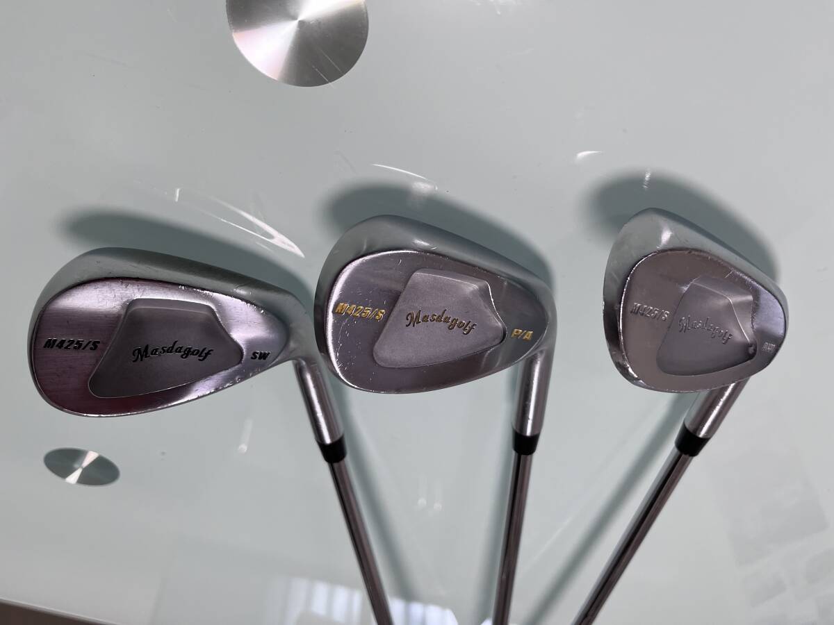 Masudagolf マスダゴルフ M425/S ウェッジ 3本セット NSプロ950GH S拍卖