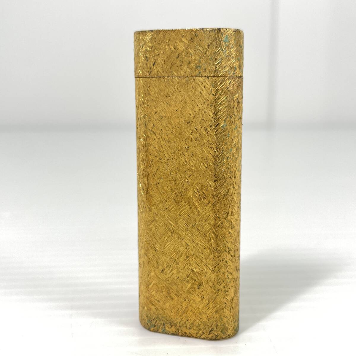 2603M0717 Cartier カルティエ ガスライター オーバル型 ゴールドカラー拍卖