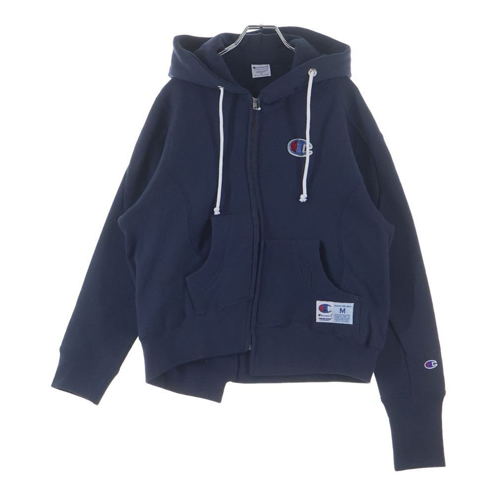 アンダーカバー 25AW CURVED ZIP-UP HOODIE チャンピオン カーブデザイン ジップアップパーカー フーディー レディース UC2E1802-1拍卖