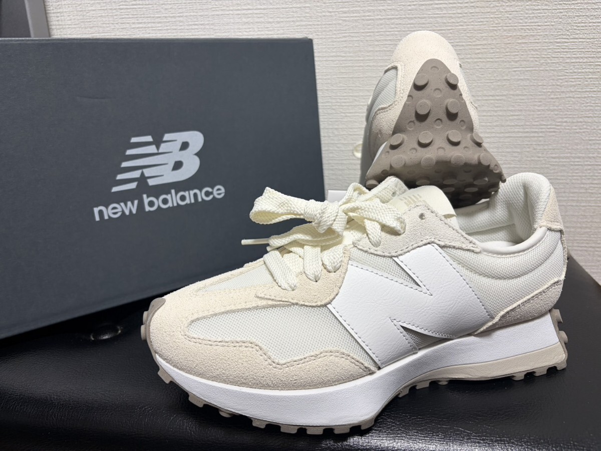 新品25cm ニューバランス newbalanceレディーススニーカーU327LNA ベージュWS327MS327好きにも拍卖