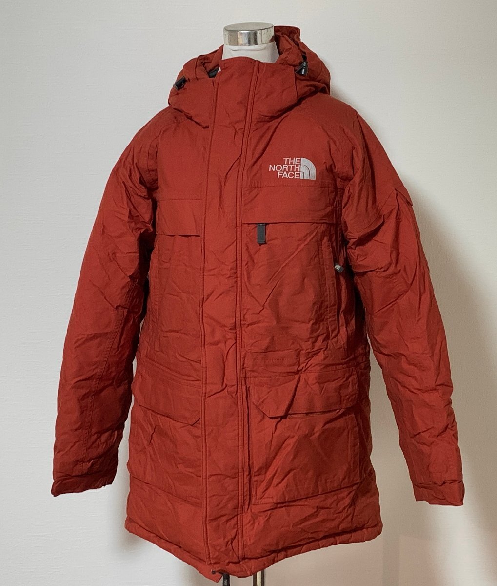 1円~【F】THE NORTH FACE ノースフェイス HYVENT ダウンコート ジャケット メンズ フード付き 撥水 ★flok/3211★ee7241拍卖