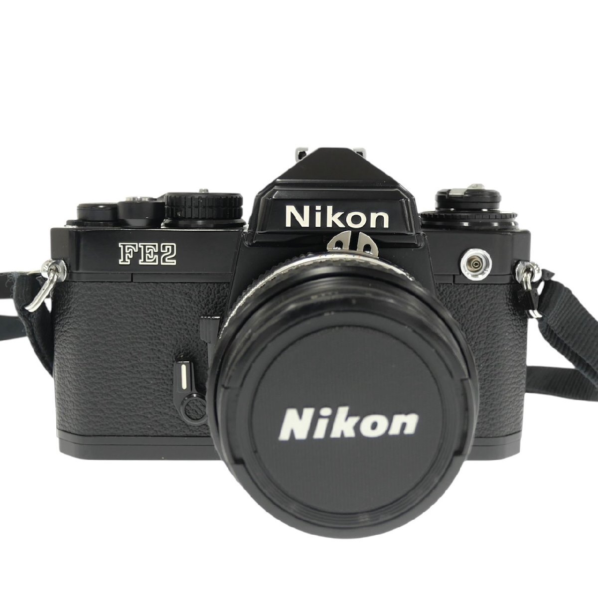 1円スタート Nikon ニコン 一眼レフ フィルムカメラ FE2 NIKKOR 50mm 1:1.4 ブラック シルバー ボディ 本体 家電 光学機器 動作未確認拍卖