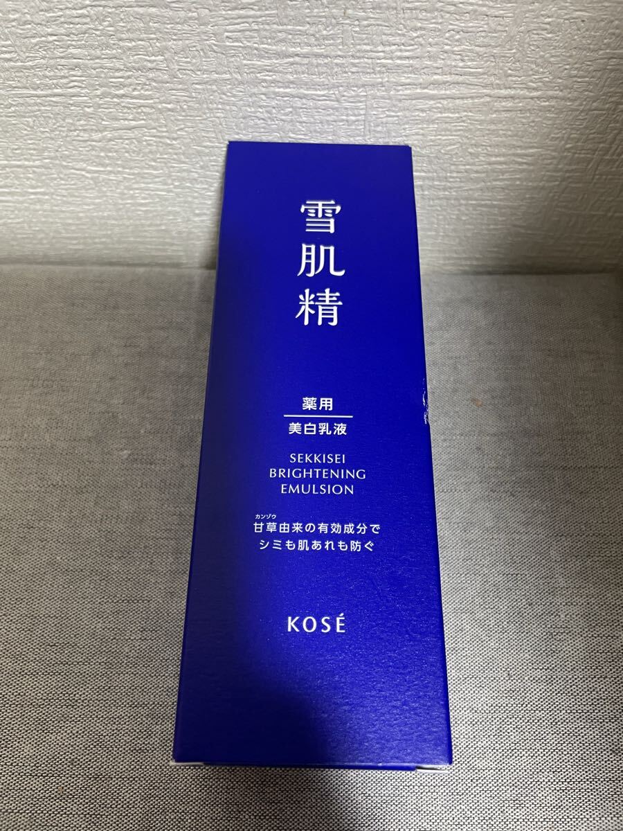 未開封即決 雪肌精 薬用ブライトニング エマルジョン 140ml 本体 KOSE拍卖