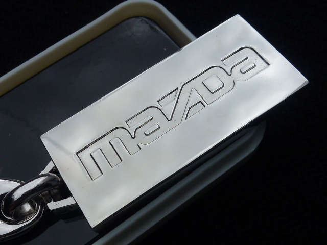【逆輸入!当時物!】マツダ 純正 新品 キーホルダー サバンナ RX-7 SA22C FC3S FD3S ユーノス ロードスター NA NB AZ-1 旧車 北米 USDM拍卖
