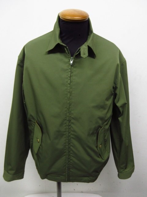 h7820 美品 THE SHOP TK タケオキクチ ワールド ブルゾン ジャンパー ジャケット 春 カーキ Mサイズ拍卖
