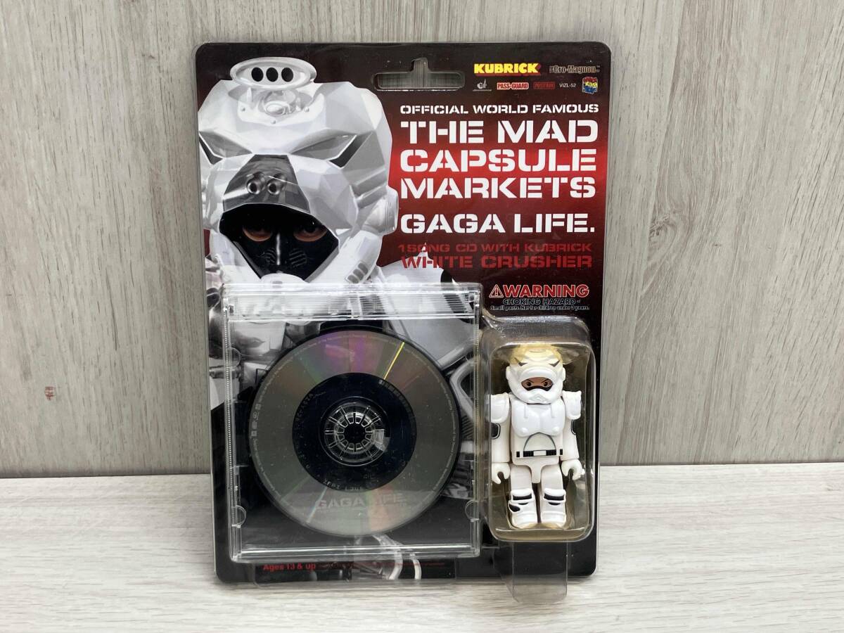 THE MAD CAPSULE MARKETS CD 【8cm】GAGA LIFE KUBRICK WHITE CRUSHER フィギア拍卖