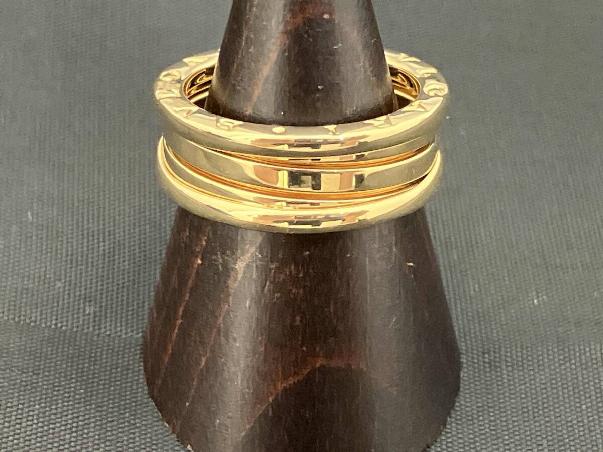 BVRGARI B-zero1 2バンドK18 #18.5 10.4g ブランドアクセサリー 店舗受取可拍卖