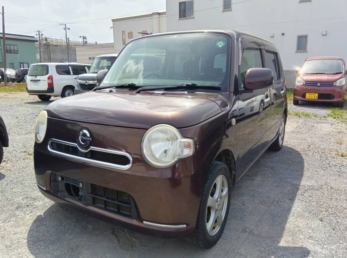 青森発☆売切 H25年 ダイハツ ミラココア ココアXスペシャルコーデ 4WD L685S 走行14万Km 動作OK 現状渡し 一時抹消済み 引取り希望拍卖