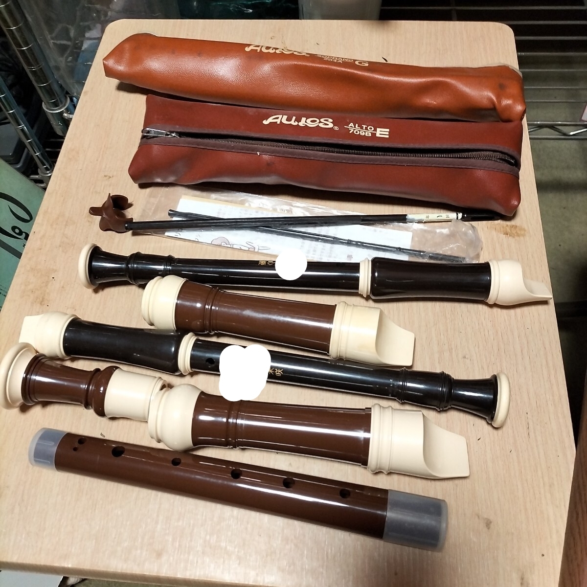 AULOS リコーダー3本セット アルトリコーダー ソプラノリコーダー アウロス拍卖