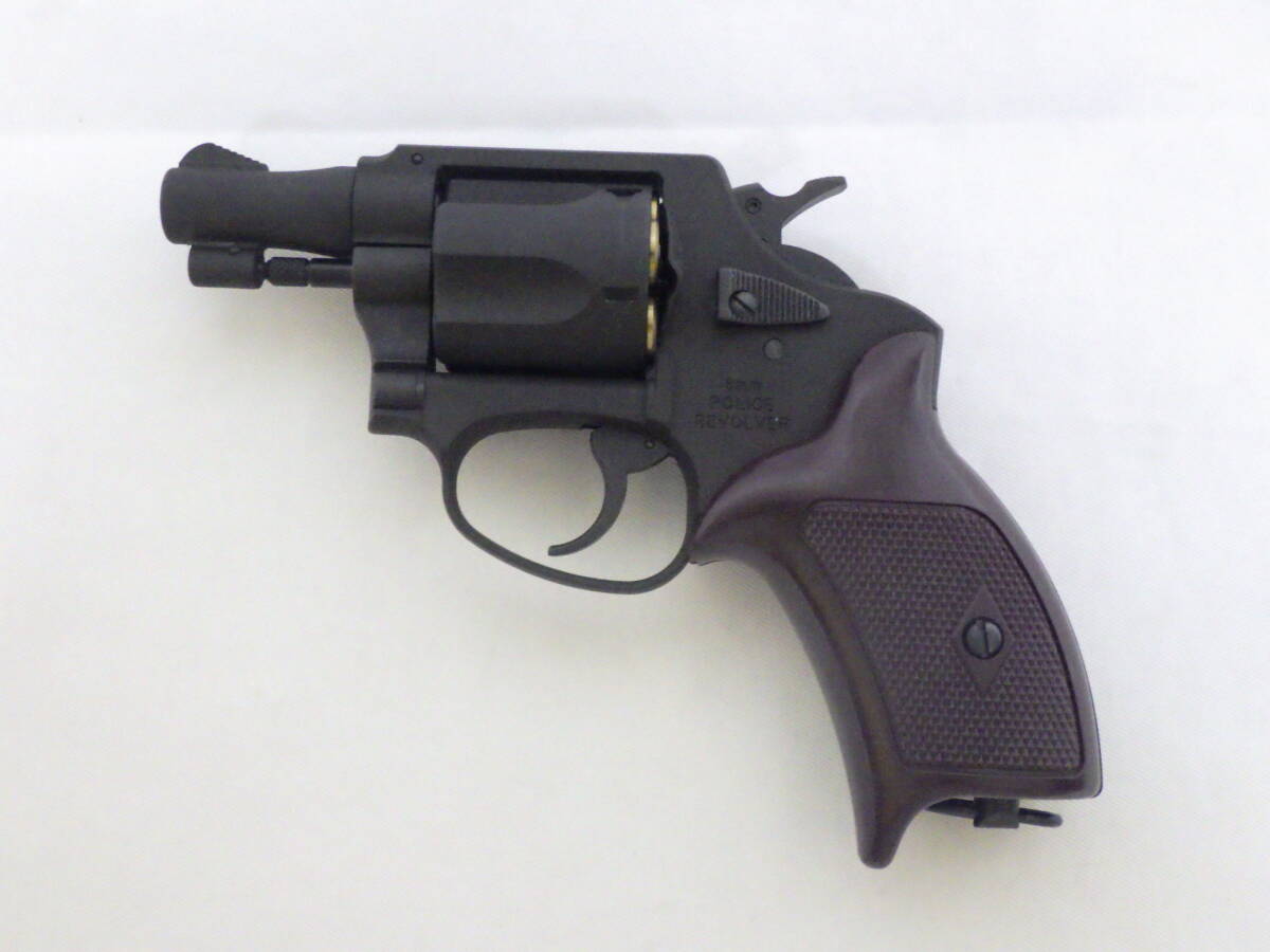 076C912D◆マルシン ポリスリボルバー ガスリボルバー 6ミリBB弾 中古 動作OK拍卖