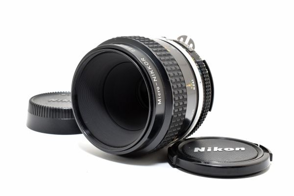 1907-60 完動美品 Nikon Ai Micro-Nikkor 55mm F3.5 ニコン マイクロ Macro Micro Nikkor 単焦点 標準マクロレンズ 銘玉 近距離撮影に最適拍卖
