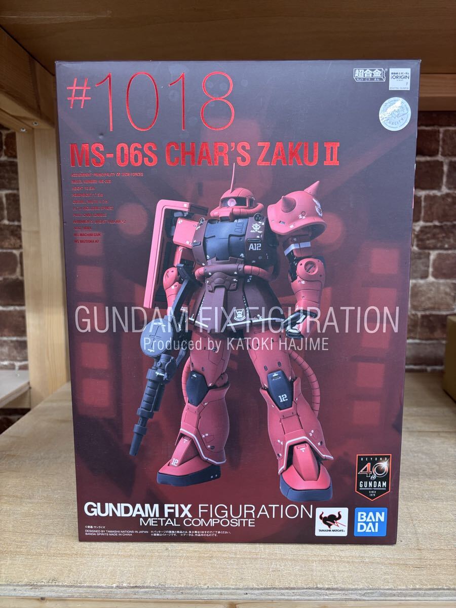 METAL COMPOSITE GUNDAM FIX FIGURATION シャア専用ザクII MS-06S 機動戦士ガンダム THE ORIGIN拍卖