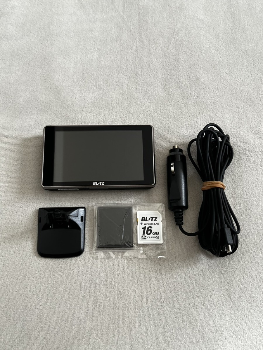 送料込 無線LAN内蔵SDカード付【BLITZ】レーダー探知機 TL403R レーザー式移動オービス対応 タッチパネル 最新データ更新済 ブリッツ拍卖